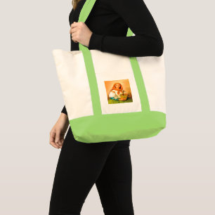 Saint Dymphna Tote Bag