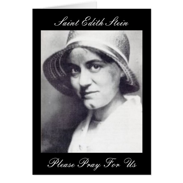 Saint Edith Stein Please Pray For Us (Front)