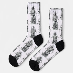 Saint Eleutherius of Tournai Bishop Socks