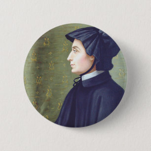 Saint Elizabeth Ann Seton 6 Cm Round Badge