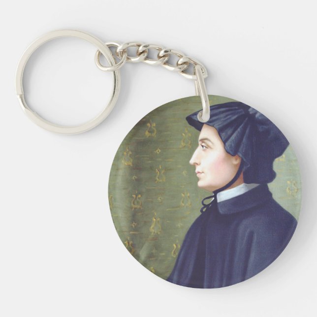 Saint Elizabeth Ann Seton Key Ring (Front)