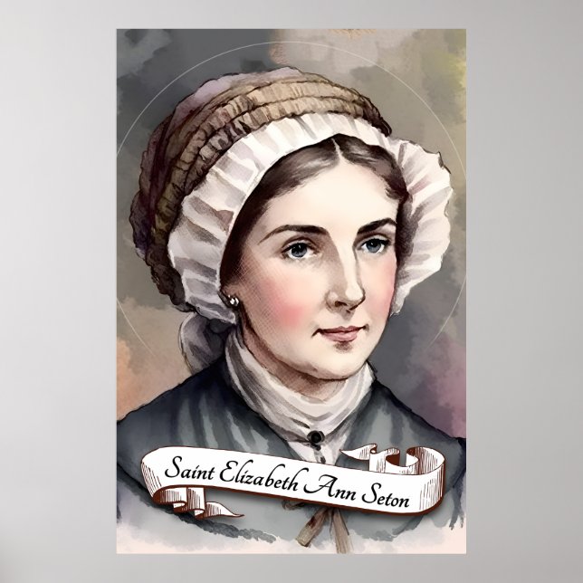 Saint Elizabeth Ann Seton Poster (Front)