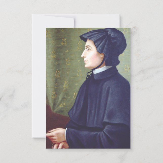 Saint Elizabeth Ann Seton Thank You Card (Front)