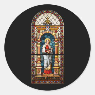 Saint Elizabeth of Hungary Classic Round Sticker