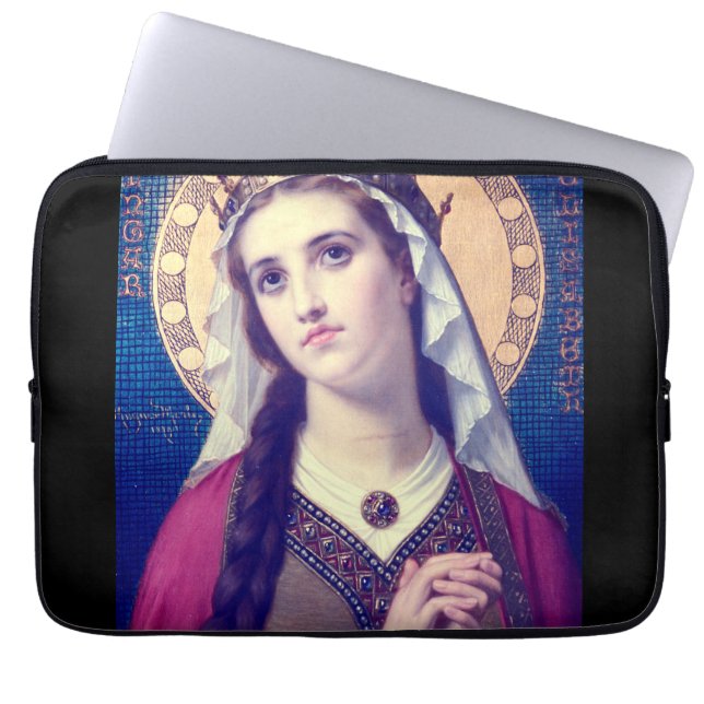 Saint Elizabeth of Hungary Laptop Sleeve (Front)