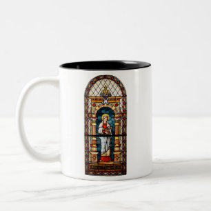 Saint Elizabeth of Hungary Two-Tone Coffee Mug