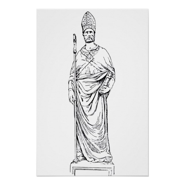 Saint Eloi Confessor and Bishop Poster (Front)