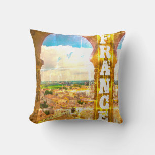 Saint-Émilion France Architecture French Gironde Cushion
