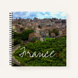 Saint-Émilion France Architecture French Gironde Notebook
