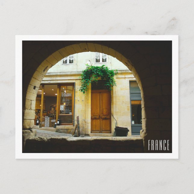Saint-Émilion France Architecture French Gironde Postcard (Front)