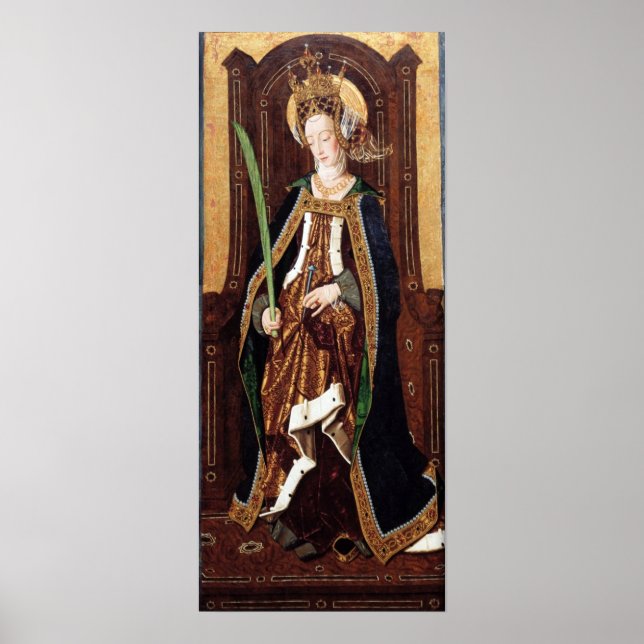 SAINT ENGRATIA  Santa Engracia De Zaragoza Poster (Front)