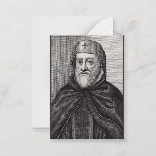 Saint Ephrem the Syrian Christian theologian Card