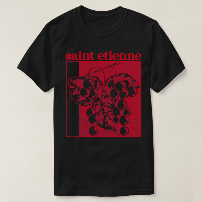 Saint Etienne Original Retro Fan Art T-Shirt (Design Front)