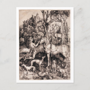 Saint Eustace c. 1501 Postcard