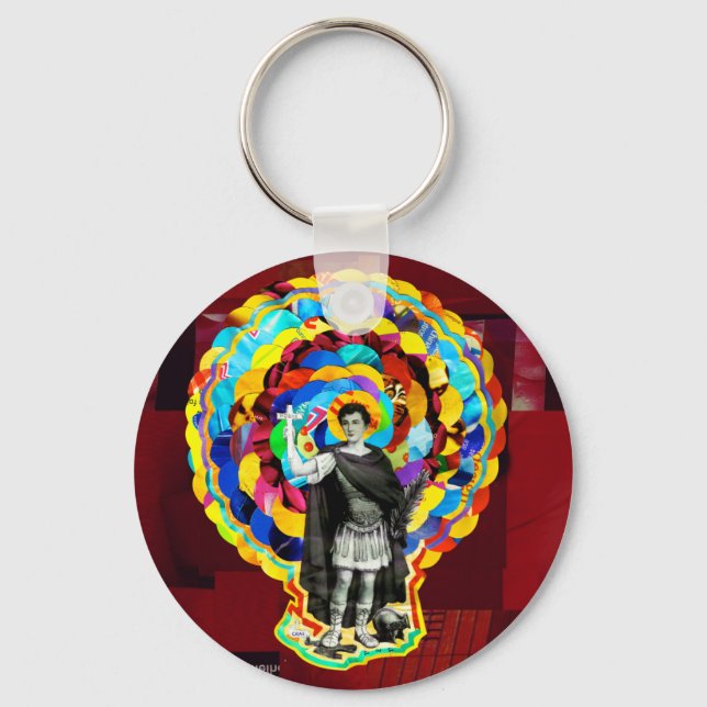 Saint Expeditus Key Ring (Front)