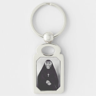 Saint Faustina Kowalska Key Ring