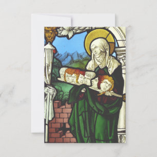 Saint Felicity of Rome Holy Card
