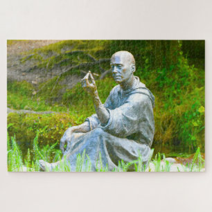 Saint Fiachra's Garden Kildare Jigsaw Puzzle