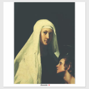 Saint  Frances of Rome by Giovanni Antonio Galli