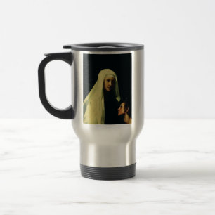 Saint Frances of Rome by Giovanni Antonio Galli Travel Mug