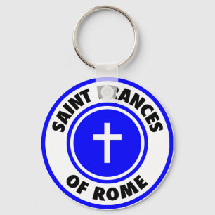 Saint Frances of Rome Key Ring