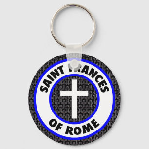 Saint Frances of Rome Key Ring