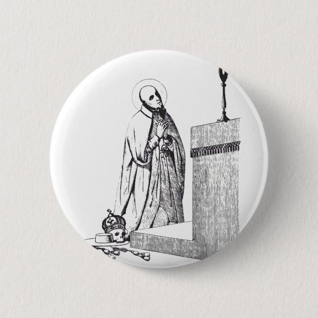 Saint Francis Borgia Duke of Gandía 6 Cm Round Badge (Front)