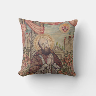 Saint Francis de Sales Bishop of Geneva Cushion