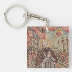 Saint Francis de Sales Bishop of Geneva Key Ring