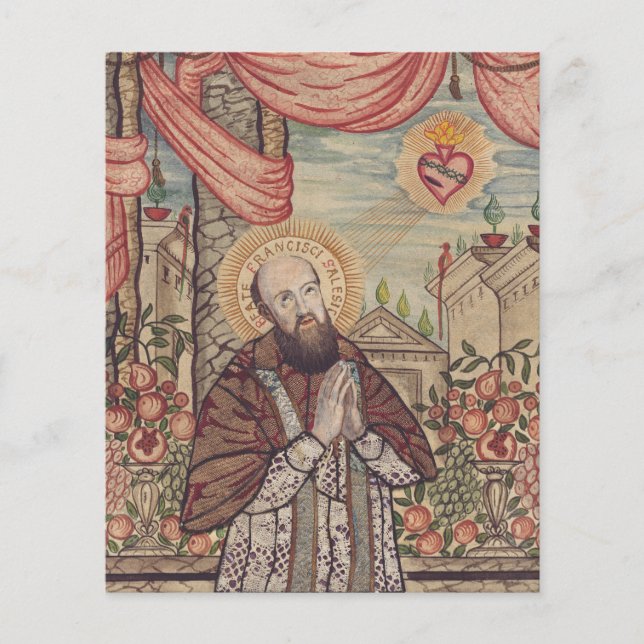 Saint Francis De Sales Bishop Of Geneva Portrait  (Front)