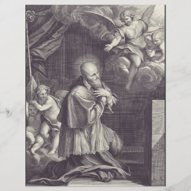 Saint  Francis de Sales Doctor of the Church Flyer (Front)