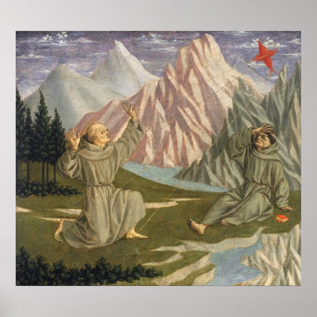 Saint Francis - Domenico Veneziano Fine Art Poster (Front)