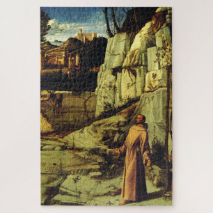 Saint Francis in the Desert by Giovanni Bellini Jigsaw Puzzle
