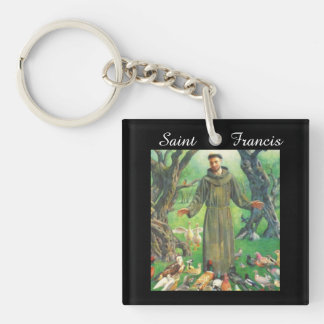 Saint Francis Key Ring