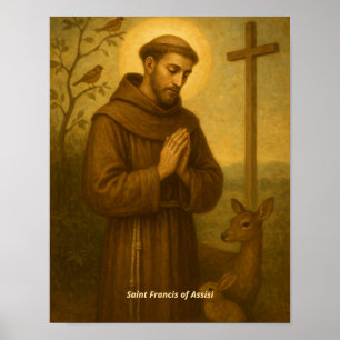 Saint Francis of Assisi Art Print