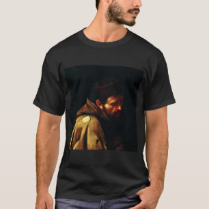 Saint Francis of Assisi by Caravaggio T-Shirt