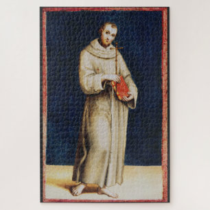 Saint Francis of Assisi by Raphael Jigsaw Puzzle