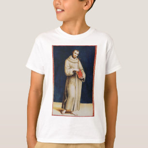 Saint Francis of Assisi by Raphael Renaissance Art T-Shirt