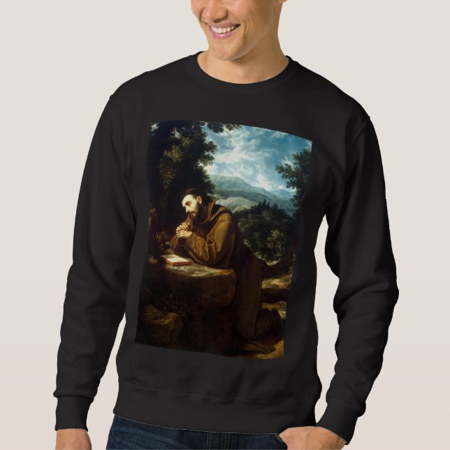 Saint Francis of Assisi Herald of Peace Sweatshirt (Front)