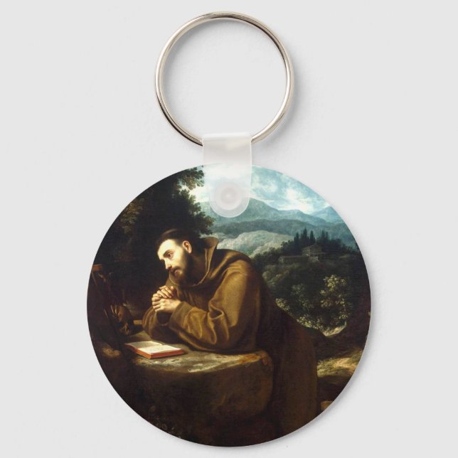 Saint Francis of Assisi  Key Ring (Front)