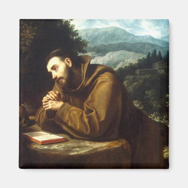 Saint Francis of Assisi Magnet (Front)
