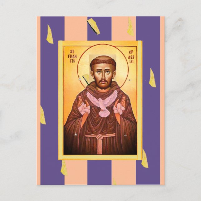 Saint Francis of Assisi Postcard (Front)