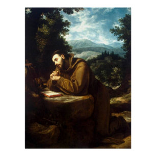 Saint Francis of Assisi Poster