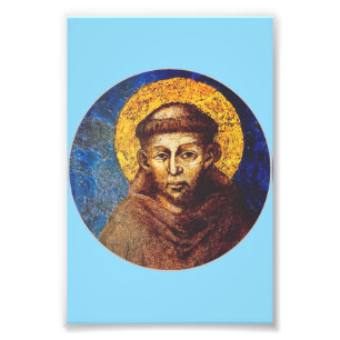 Saint Francis of Assisi The Canticle of Creation Photo Print