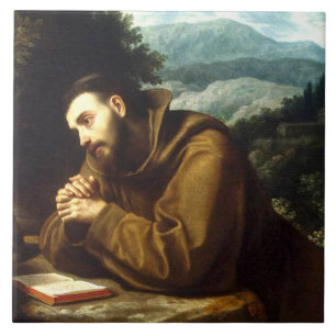 Saint Francis of Assisi Tile