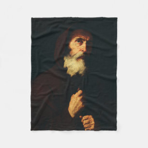 Saint Francis of Paola Fleece Blanket