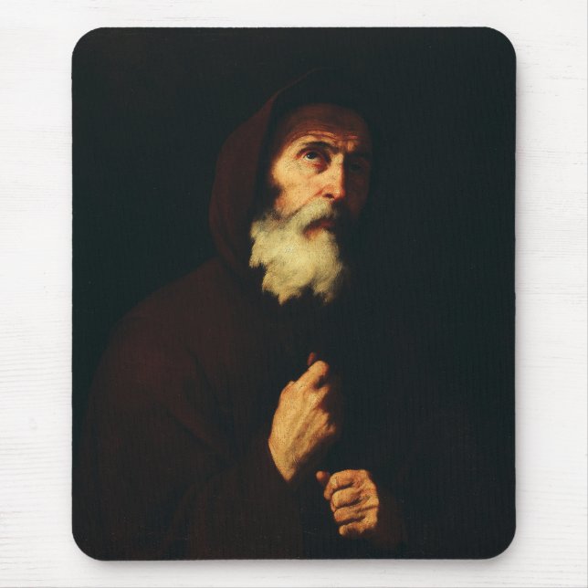 Saint Francis of Paola Mouse Pad (Front)