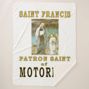 SAINT FRANCIS SHERPA BLANKET