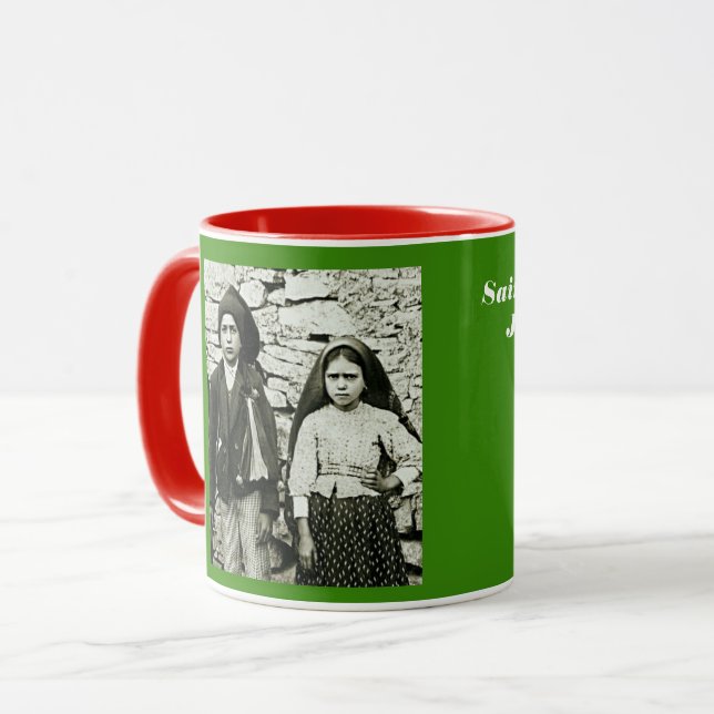 Saint Francisco Marto and Saint Jacinta Marto Mug (Front Left)