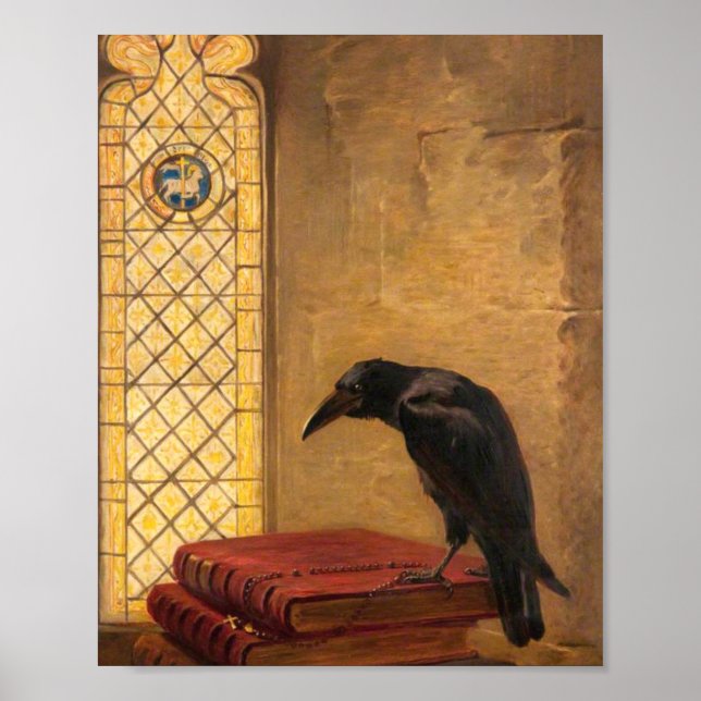 Saint From Jackdaw Of Rheims Raven Briton Riviere Poster (Front)